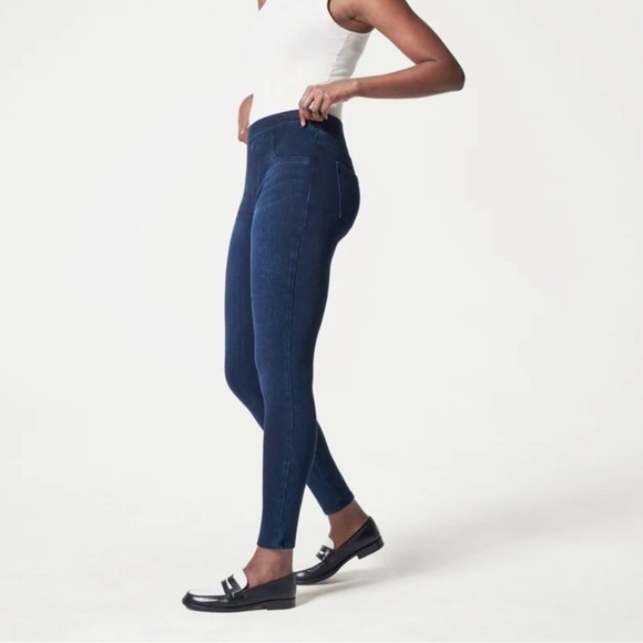 Spanx | Ankle Jean-ish Leggings | L - Picture 9 of 14